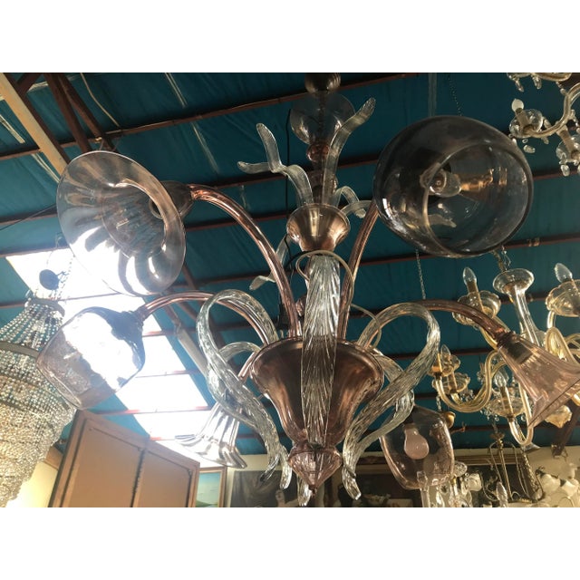Venetian Chandelier in Murano Glass, 1940s For Sale - Image 13 of 18