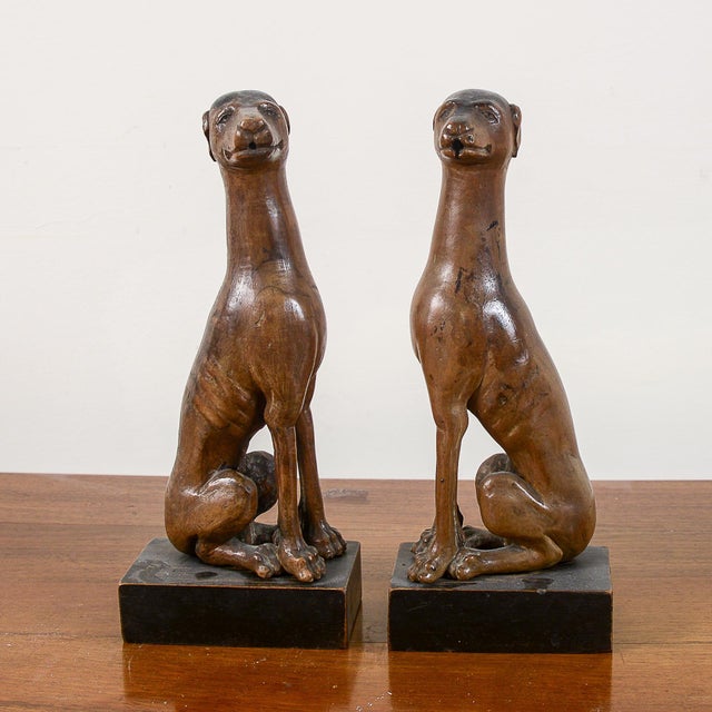 Art Deco Statues of Dogs, Set of 2 For Sale - Image 9 of 9