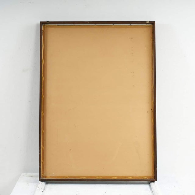 Perilli, Untitled, 1967, Charcoal, Framed For Sale - Image 4 of 5