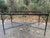 Black 1930s Early Salterini Iron Patio Table Base, Attributed For Sale - Image 8 of 10