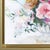 Flowers With Ruffles - Framed Abstract Colorful Still Life Mixed Media Original Artwork by Kellie Newsome For Sale - Image 4 of 9