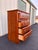 American Florida Furniture Pecan 4-Drawer Tall Chest of Drawers For Sale - Image 3 of 12