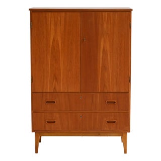 Scandinavian Teak Cabinet, 1960s For Sale