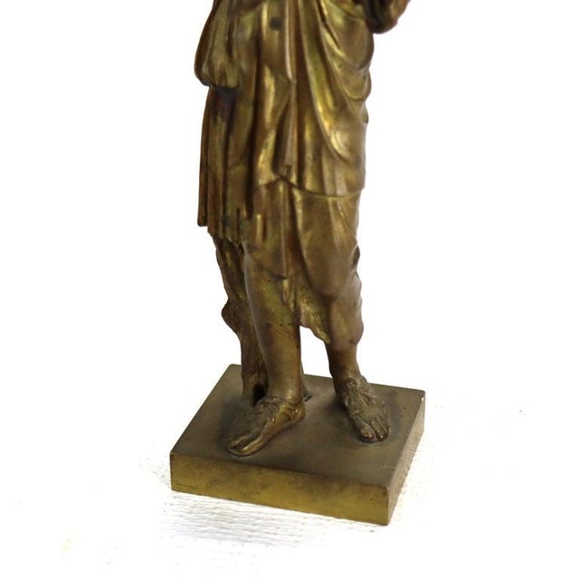 Antique Barbedienne Classical Grand Tour Bronze Sculpture of Diana C1890 For Sale - Image 12 of 13