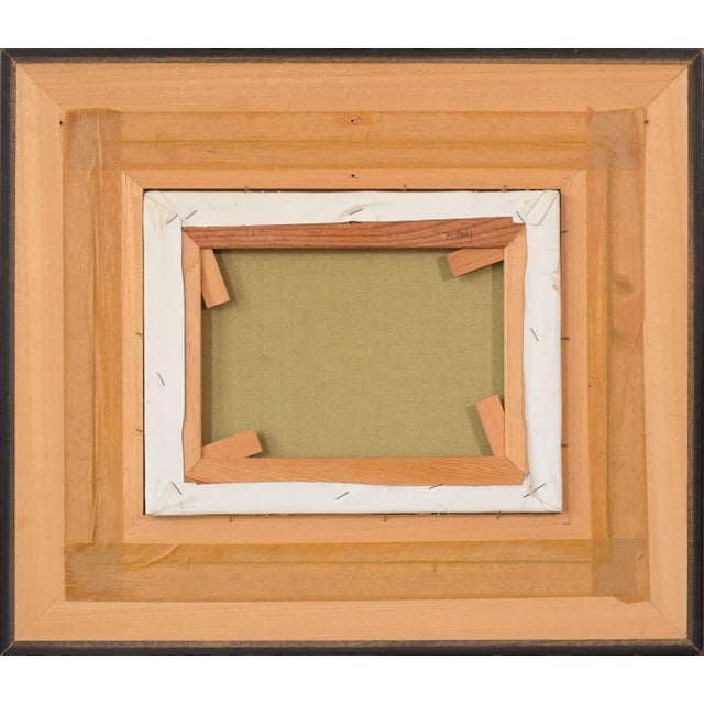 Joan Colomer Valls, Landscape with Workers, Late 20th-Century, Oil on Canvas, Framed For Sale - Image 9 of 10