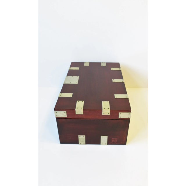 Metal Jewelry Box Storage Chest by Designer Rae Kasian For Sale - Image 7 of 13