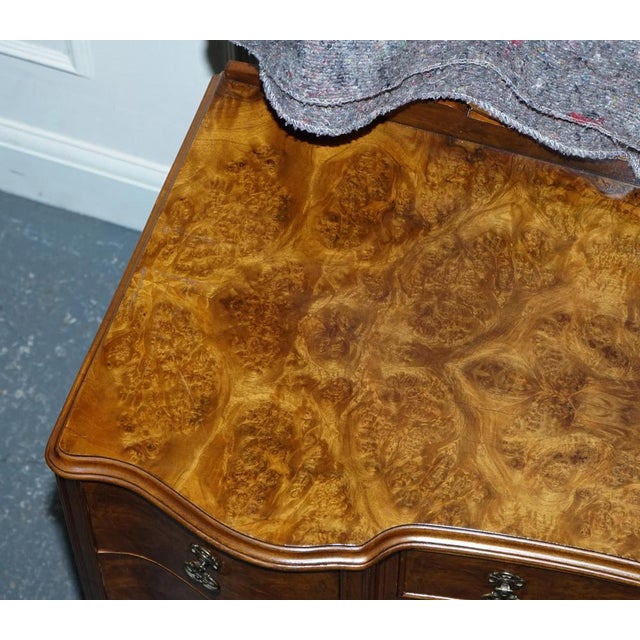 Antique Art Deco Dressing Table in Walnut, 1920s For Sale - Image 9 of 18