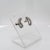 Vintage Georg Jensen Diamond & Sterling Silver Infinity Earrings - 2 Pieces For Sale In Philadelphia - Image 6 of 12