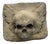 Gothic Winged Masonic Skull Stone Wall Plaque For Sale