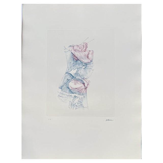 Hans Bellmer, Mirror of Dreams 1a, 1972, Etching For Sale