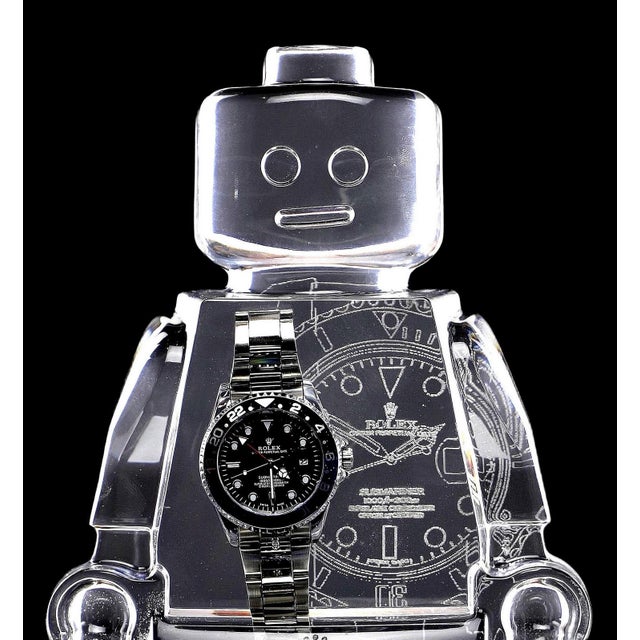 Contemporary Vincent Sabatier, Rolex Submariner Black Blue, 2019, Screen Print For Sale - Image 3 of 9