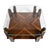 Mid-Century Modern Mid-Century Modern Style Walnut & Burl Wood Coffee Table With Glass Top and Spherical Finials For Sale - Image 3 of 8