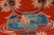 Vintage Chinese Lacquer Jewelry Chest With Famille Rose Porcelain For Sale - Image 9 of 14