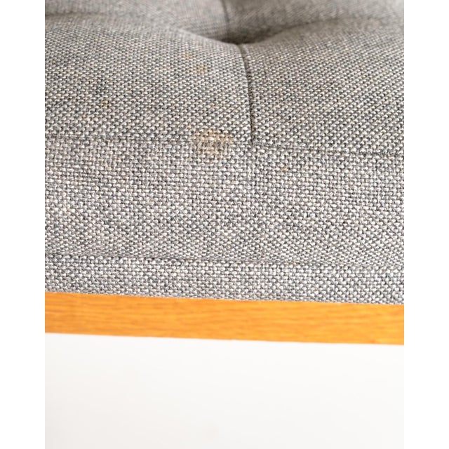 Brown Moduline Lounge Chair by Torben Lind and Ole Gjerløv-Knudsen for France & Søn, Denmark, 1960s For Sale - Image 8 of 12