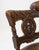 19th Century Carved Oak and Leather Burgermeister Chair For Sale - Image 12 of 14