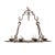 Mid 20th Century French Forged Iron Chandelier For Sale - Image 11 of 11