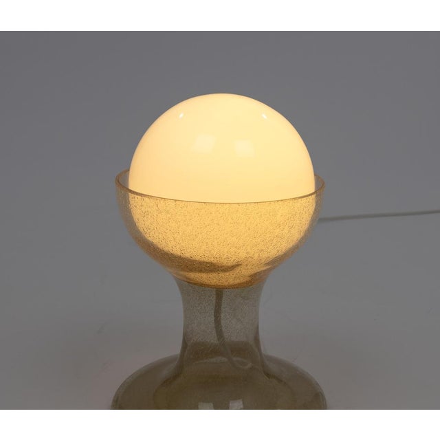 Mid-Century Modern LT 215 Table Lamp by Carlo Nason for A.V. Mazzega, 1970s For Sale - Image 3 of 9