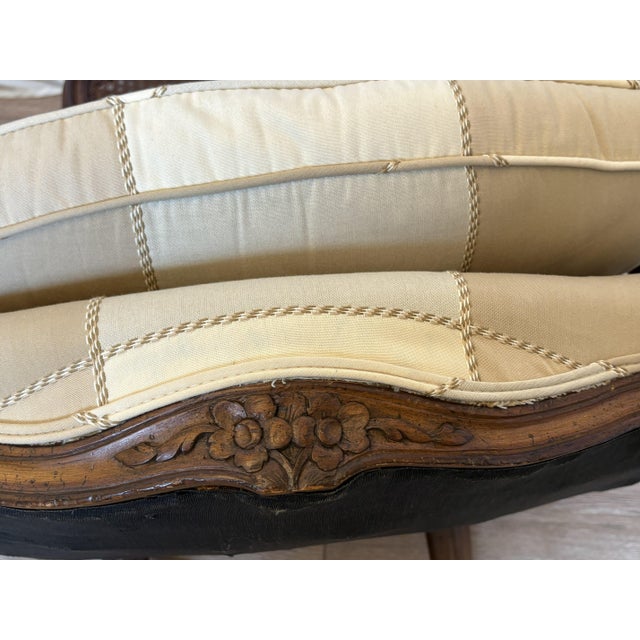 Mid 20th Century Classic French Bergère Chairs With Cane Backs - A Pair For Sale - Image 14 of 18