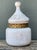 White Vintage Italian Rosenthal Netter Glazed Ceramic Lidded Jar For Sale - Image 8 of 12