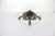 Metal 1970s Brass Wall Candle Sconces Peacock or Scroll Fan Shape a Pair For Sale - Image 7 of 12