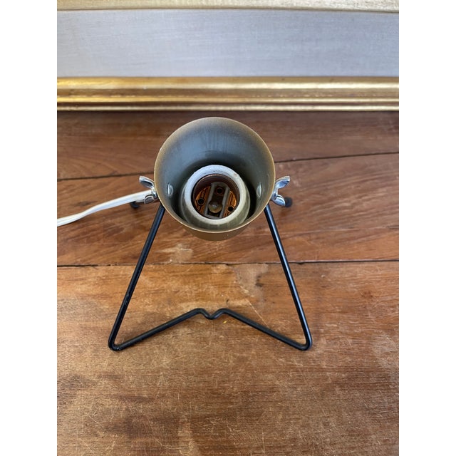 Vintage Mid-Century Modern Adjustable Tripod Table Lamp For Sale - Image 12 of 12