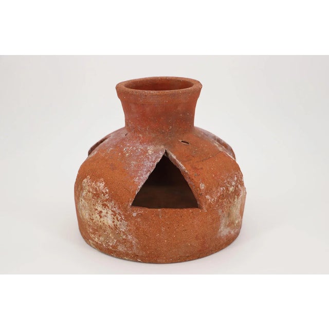 Baroque 18th Century Portuguese Baroque Terracotta Table Lantern For Sale - Image 3 of 12