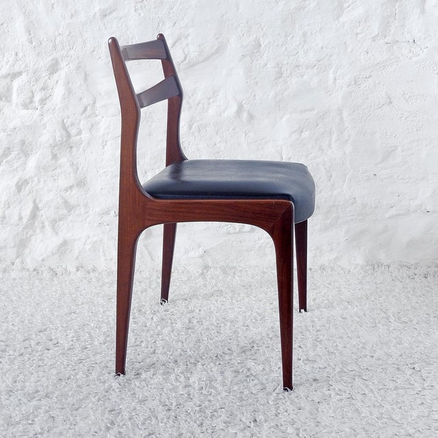 Wood Vintage Scandinavian-Style Chairs from NF France, 1970s, Set of 2 For Sale - Image 7 of 13