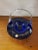 1970s Cobalt Blue Hand Blown Glass Basket, Made in Romania For Sale In New Orleans - Image 6 of 6