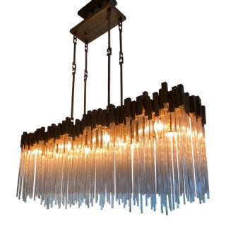 Contemporary Bold Chandelier/Pendant/ Light Fixture For Sale