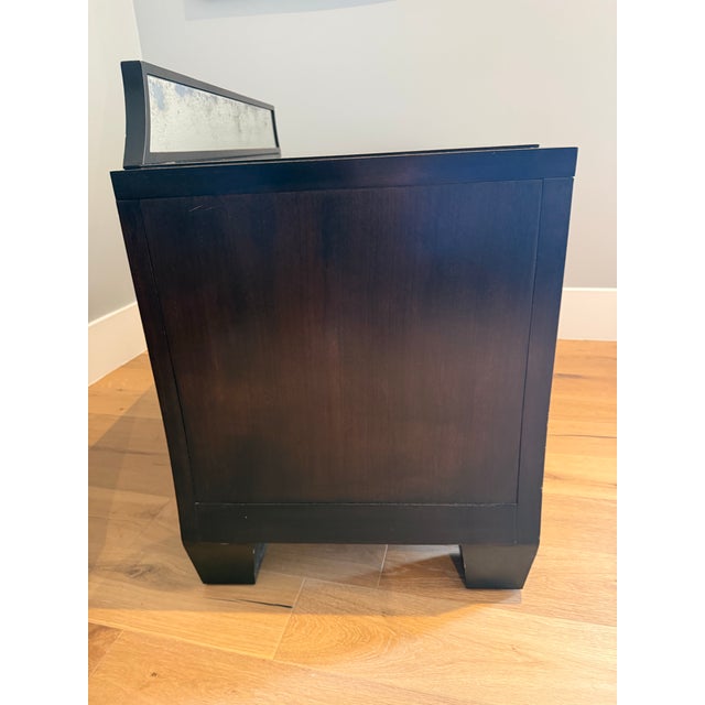 Traditional 1990s Barbara Barry Tuxedo Nightstands, 2 Pieces For Sale - Image 3 of 13