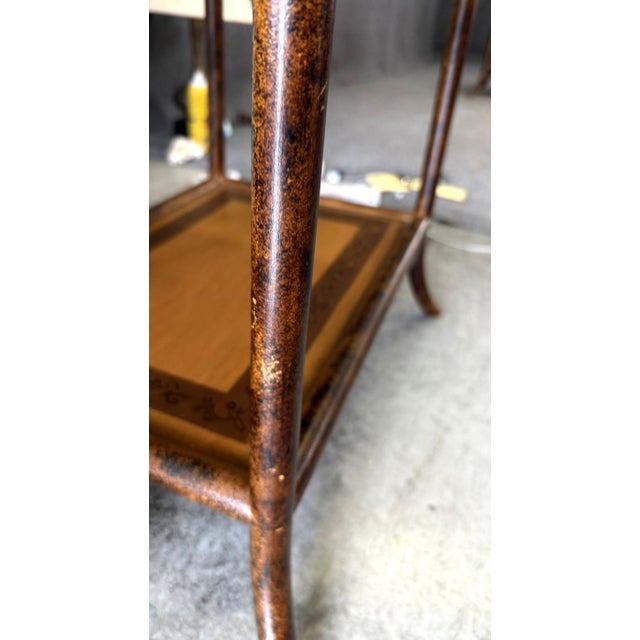 Maitland-Smith Book-Themed Plant Stand For Sale - Image 9 of 11