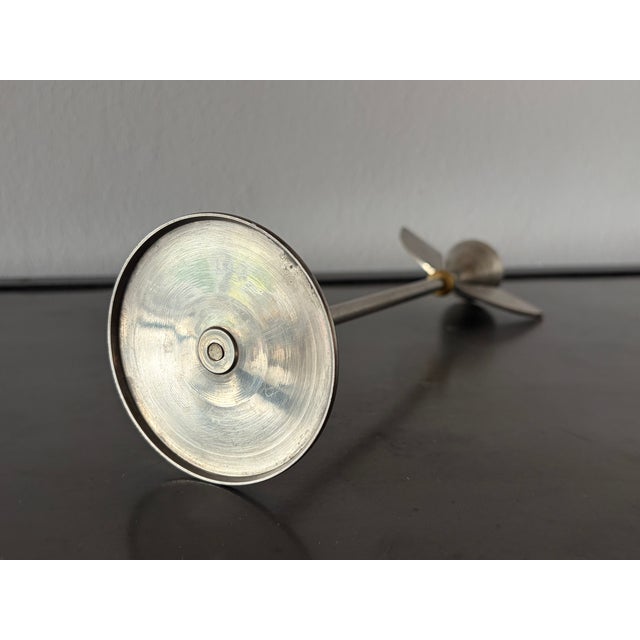 Postmodern Sculptural Candleholder, 1980s For Sale - Image 14 of 16