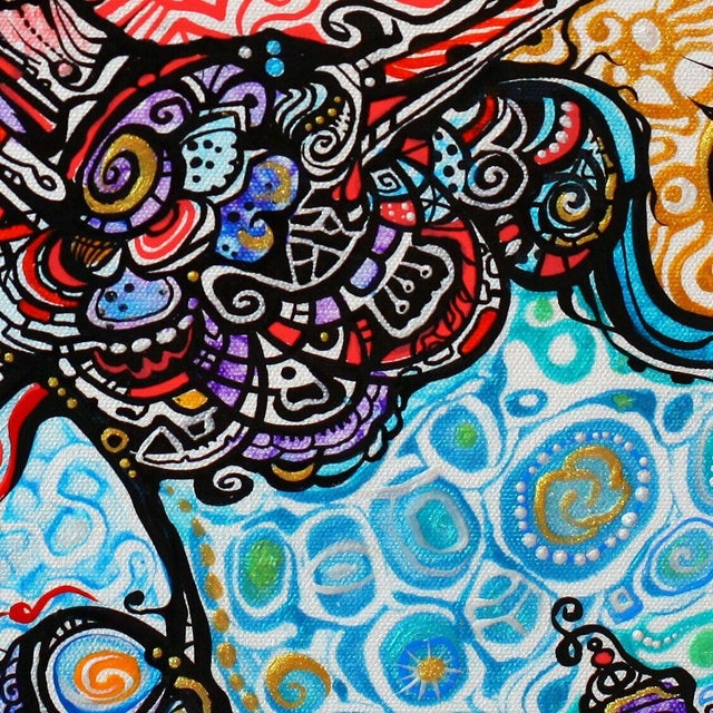 Alexander Arshansky, "World of Wonder" Abstract Piece For Sale - Image 4 of 4