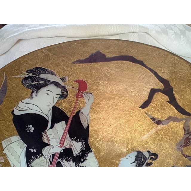 1960s Ukiyo-E-Art Print Pattern Plate For Sale In Lexington, KY - Image 6 of 7