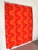 Powerful original textile panel designed by Verner Panton during 1969-1971. 100% cotton material, Mira-X Collection,...
