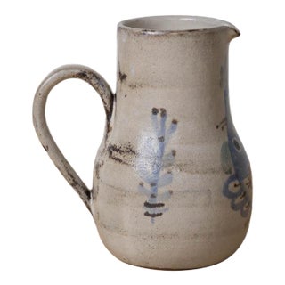 1950s French Ceramic Pitcher by Gustave Reynaud For Sale