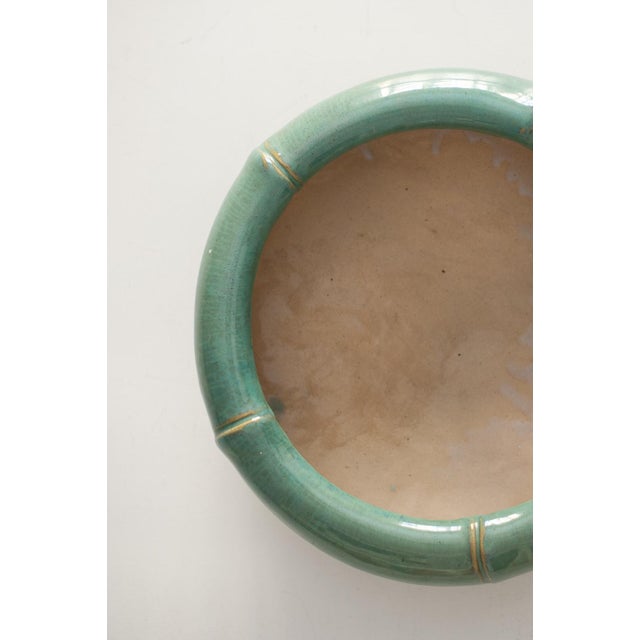 20th Century Glazed Ceramic Catchall, 1980s For Sale - Image 3 of 5