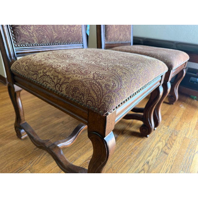 Spanish Revival 1960s Spanish Revival Wooden Chairs (Set of 2) For Sale - Image 3 of 12