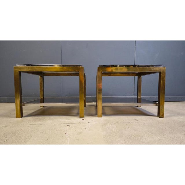 Metal Side Tables from Byjean Charles, 1970s, Set of 2 For Sale - Image 7 of 14