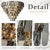 Mid-Century Modern Aloadecor 12-Light Dimmable 7-Tier Smoked Crystal Flush Mount Ceiling Light Low Profile Luxury Fixture With Polished Nickel Finish For Sale - Image 3 of 4