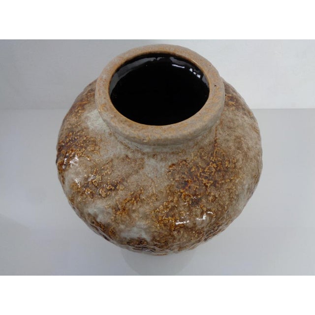Large Lava Ceramic Model 650/45 Vase from Dümler & Breiden, Germany, 1970s For Sale - Image 9 of 18
