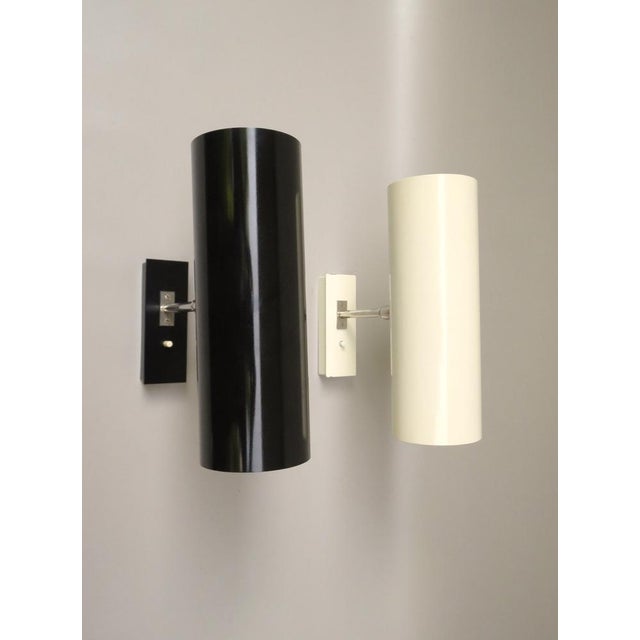 Minimalist Nickel-Plated Wall Lights from Bünte & Remmler, Set of 2 For Sale - Image 4 of 18