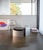 Alwa One Side Table with Transparent Top & Brushed Stainless Steel Base by Sebastian Herkner for Pulpo For Sale - Image 4 of 7