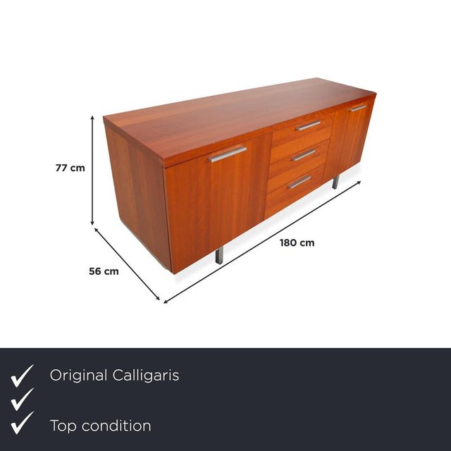 This elegant Calligaris credenza combines sophisticated design with first-class craftsmanship, creating a warm, modern...