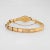 Antique Edwardian Snake Bracelet 18k Yellow Gold Diamond Ruby Vintage For Sale - Image 4 of 6
