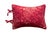 Large-Scale French Botanical Toile Pillow Sham — Rose Red on Natural Linen, Reversible For Sale - Image 9 of 12
