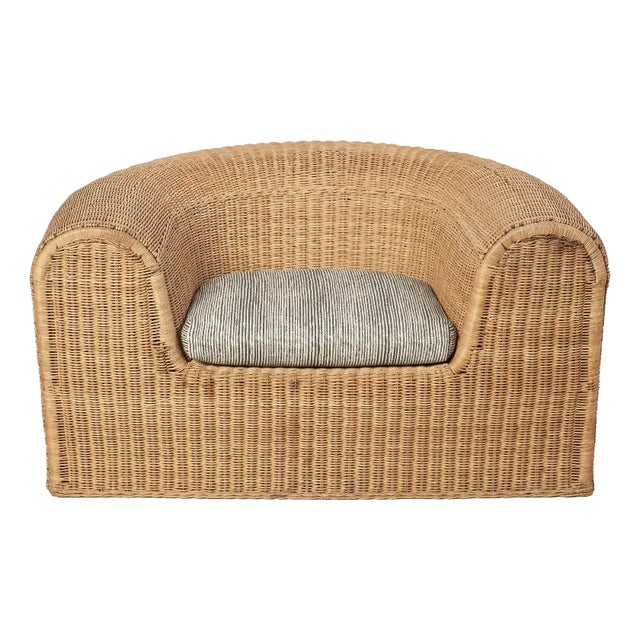 Vintage Rattan Chair | Chairish