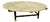 Coffee Table in Iron and Onyx, Italy, 1970s For Sale