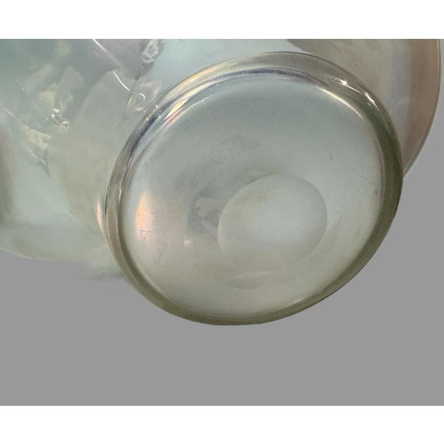 Antique 12" Steuben Verre De Soie Art Glass Basket For Sale - Image 10 of 12