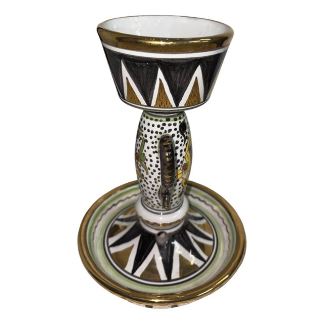 Vintage Candleholder by Mennella Brothers, 1959 For Sale